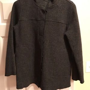 Old Navy size M gray wool jacket